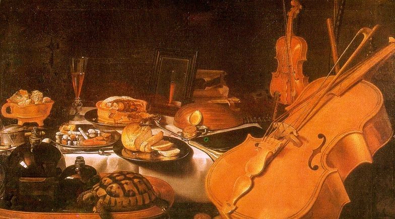 Unknown Still Life with Musical Instruments
